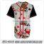 100% polyester game baseball wear sublimation club baseball jerseys team baseball shirts