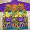 purple coconut palm hawaiian shirts