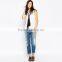high quality soft sexy fashion ripped jeans women wholesale