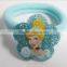 Children hair accessories cartoon princess pattern rubber band 2015 purple hair tie