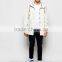 2016 Men's Designer Shower Resistant Hooded Jacket In Stone
