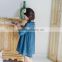 S17585A Girls Dresses Long Sleeve 2017 Summer Lace Kids Dress