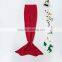 ShiJ 195*90cm 730g Crochet Mermaid Blanket