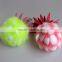 Myfur Real Fox Fur and Rex Rabbit Fur Ball Keychain Pineapple Fur Keychain