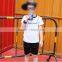 New fashion school style boys and girls white 100%cotton design uniform