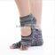 Open Toe Socks Cotton Knitted Yoga Socks
