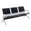 public chair stainless steel waiting chair