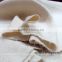 Linen cotton natural colour thick fabric for furnishing -- hand woven