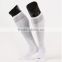 men pure color long over knee football basketball athletic soccer sport socks