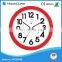 14 inch Newest design cat wall clock hotselling clock with doorbell