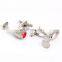 Wine Cups Cuff link Silver Cheap Shirt Cufflinks Men