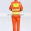 Fabric for reflective vests , orange reflective fabric