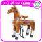 HI ASTM/CE rich toys rocking horse ride on animal walking mechanical horse toy