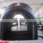 Sports entry tunnels,inflatable football helmet run entrance tunnel