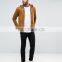 Oversized striped half zip track hoodie men blank sports wear custom pullover