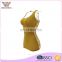 Top elastic lace back wholesale sleeveless pretty seamless body shaper