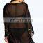 OVERSIZED EMBROIDERED PONCHO KAFTAN Slim V-neck Embroidered Poncho/ Short Kaftan For Women Summer Wear