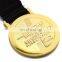 Factory Price Metal Gold Color Sport Running Medal