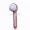 Hot Sale High Pressure Negative Ionic Handheld water Filter Shower Head