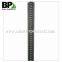 Galvanized steel u-channel sign ports
