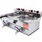 Stainless steel kitchen equipment Desktop electric fryer restaurant deep fryers