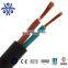 Building wire 6mm2 flexible copper conductor PVC insulation and PVC sheath electrical wire