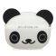 Cute China panda coin bag silicone billfold wallet purse Promotion Women Key Wallet