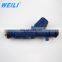WEILI топливный форсунка 0280156263 0 280 156 263 для Chery elegant 473 BYD FO Geely Panda BYD F0 Хэтчбек 1.0