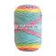 Yarncrafts multiple colour hand knitting yarn cotton acrylic crochet fancy yarn for hat scarf sweater