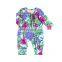 wholesale newborn infant kids baby leopard print soft  breathable onesie baby romper set