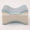 Memory Foam Wedge Contour Orthopedic Knee pillow for side sleepers