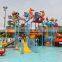 Big water park amazing fantasy aqua park with fiberglass slide