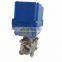 CTF-010 electric and manual valve with  ISO5211