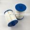 Factory supply 0.45,1,2,3,10 MICRON Polyester pleated swimming pool  spa cartridge filter