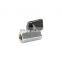 BWVA 100% payment protection full welded globe mini ball valve