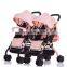 Good China Manufacturer Wholesale Cheap Price Easy Foldable Twin Baby Stroller Made in China