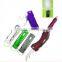 Promotion gift multi functional pen tool light with keychain