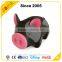 Gifts custom made PVC Material piggy pig shape white coin bank with sound