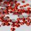 Top quality Wholesale hyacinth flatback non hotfix rhinestones for weddingdresses