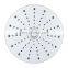 New design bath hand shower massage with wall mounted rain shower set