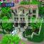 Professional ho scale building plans urban planning apartment and villa models