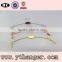 Top Quality Fashion Style Metal Wire Shiny Color Lingerie Hanger