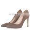 Fancy pointed toe high court heel pumps women sandals shoes