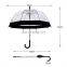 Cheap Promotional Windproof Clear Dome Shaped Umbrella with Custom Logo