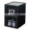 Luxury Black Plastic Storage Transparent Shoe Box Stackable With Logo  Sneakers Display Box