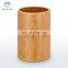  gold supplier 4pcs ceramic bamboo style design bath accessories set