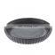 2022 household modern grey ceramic decor 5 piece bathroom accessories set