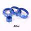 4Pcs/set For Land Rover Range Rover Sport Vogue Autobiography Car-Styling Air Conditioning Knob Audio Circle Trim Aluminum