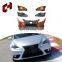 CH Fast Shipping Grille Facelift Retrofit Car Upgrade Front Bumper Body Kit For Lexus Is 2006-2012 Upgrade To 2014