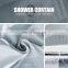 Ripple modern design waterproof peva shower curtains